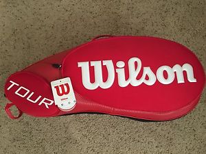 *NEW* Wilson Tour Molded 2.0 Red 6 Pack Tennis Bag