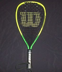 WILSON RIPPER POWER SLEEVE TITANIUM RACQUETBALL RAQCUET #12811
