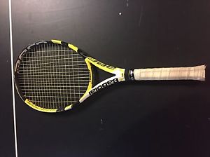 Two Babolat Aero Pro Drive 100  4 3/8 grip 2007-2009 Nadal Tennis Racquet