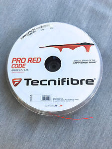 Tecnifibre Pro Red Code Tennis String (17g/1.25mm) Partial Reel 480 ft.