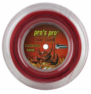 Pro's Pro Red Devil Tennis String - 200m Reel - 1.24mm (660ft)