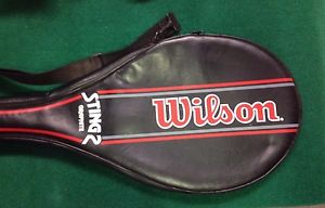 Vintage Midsize Wilson Sting 2 Graphite Red Black Tennis Racquet