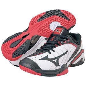 Mizuno Tennis Shoes WAVE INTENSE TOUR OC 6KD370 White X black / red