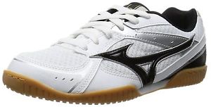 MIZUNO Table Tennis Shoes CROSSMATCH PLIO RX3 81GA1630 White X black X silver Ne
