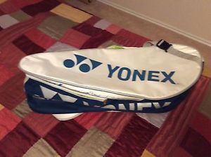 yonex pro white tennis bag