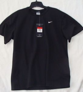 Tennis Shirt Nike Size Boys L(US 14-16) Black SPHERE-DRI