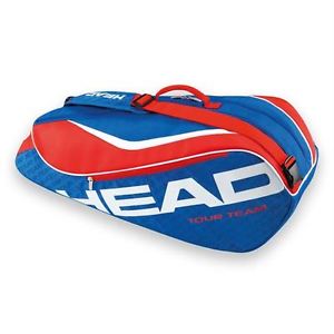 *NEW* Head Tour Team 2016 Combi 6 Pack Blue/Red Tennis Bag