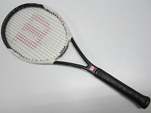 WILSON HYPER HAMMER 6.2 MIDPLUS RACQUET (4 1/4) NEW STRINGS / GRIP!!