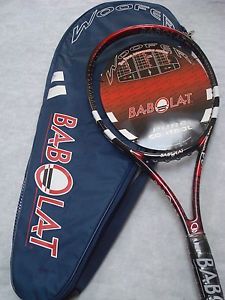 NEW BABOLAT PURE CONTROL ORIGINAL SWERLY NEW WITH CASE 4 1/4"- VERY RARE