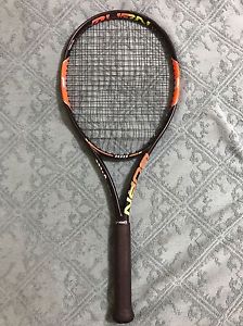 WILSON BURN TEAM 100 4 3/8 #3 strung Babolat RPM