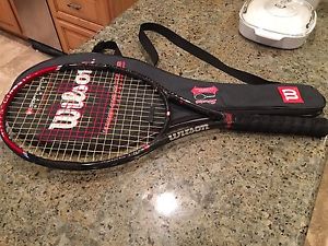 WILSON GRAPHITE ULTRA STRETCH TENNIS RACKET - WITH COVER