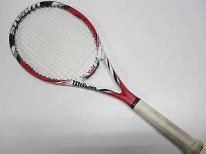 2015 WILSON BLX STEAM 96 TENNIS RACQUET (4 3/8) AUTHORIZED DEALER DEMO!