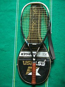 1986 Estusa Pro Series XET Charger Kevlar Graphite MP Racket 1/4 Cover EXCL-