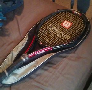 Wilson Triad Hammer 5.0 Oversize (110) Tennis Racquet. 4 3/4 with Bag