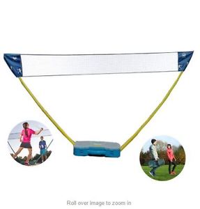 Badminton Net Set HY-013-B60 Portable Indoor Outdoor With 2pcs Rackets & Shuttle