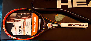 New Head Graphene Radical Pro Tennis Racquet 4-1/2 w/Case -- Andy Murray