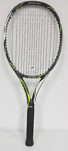 USED Yonex Ezone DR 100 4 & 1/4 Pre-Strung Tennis Racquet