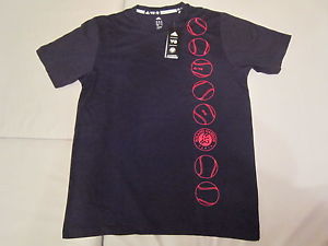 NWT M Adidas Y-3 T-Shirt casual RGY3 logotee climalite Men's Roland Garros