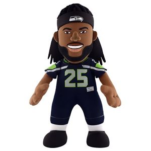 Creatures Bleacher Richard Sherman Seattle Seahawks NFL Figurine En Peluche