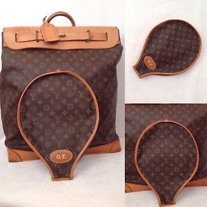 Louis Vuitton Vintage Monogram Zippered Tennis Cover