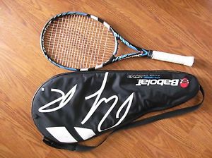 Babolat Tennis Racket PURE DRIVE Andy Roddick #3   4 3/8   With Cover Pre-owned