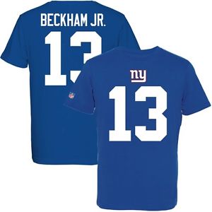 Majestic Odell Beckham Jr. #13 New York Giants Joueur NFL tee-Shirt
