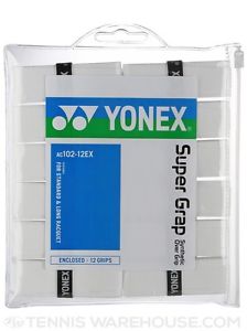 Yonex Super Grap 12 Pack Overgrip White