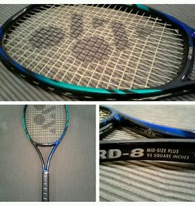 Yonex RD-8 Midsize Plus 95 sq in 4 1/2 grip, rare frame, good condition!