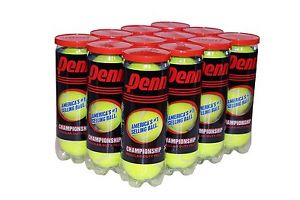 Penn Tennis Balls Can NEW FREE SHIPPING regular duty felt 12 balls $49.99 retail