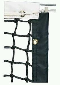 New 42' Champion Sports Braided Tennis Net with White Dowels