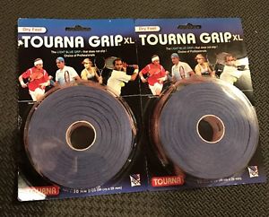 Tourna Tennis Over Grip 20 XL Overgrips Absorbent Dry Feel Tournagrip Blue