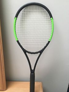 2016 Wilson Blade 104 head 10.2oz. 4 3/8 grip Tennis Racquet