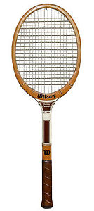 Vintage WILSON Jimmy Connors Capri Wooden Wood Tennis Racket Racquet