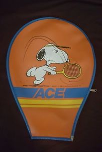 Vintage Snoopy 1958 Ace Tennis Racket  Cover