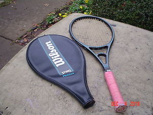 Wilson Sting Graphite Midsize Tennis Racquet 4 3/8 w Cover