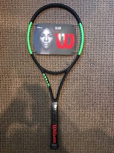 New Wilson Blade 104 Tennis Racket Grip size 4 1/4