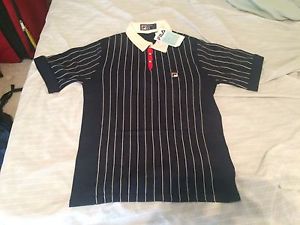 Fila tennis polo shirt new sz Med Bjorn Borg