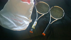 2 Boris Becker Delta Core Melbourne Tennis Racquets --  4 3/8 L3 -- BRAND NEW