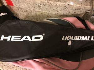 Head LiquidMetal 8  - 4-5/8 Grip - with COVER - Tennis Racquet