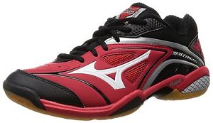 MIZUNO Badminton shoes WAVE FANG SS 71GA1510 Red X white X black