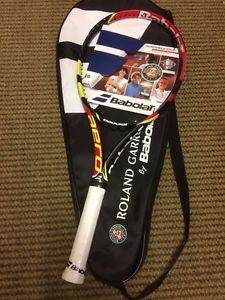 "New" French Open Babolat Aero Pro Drive GT Tennis Racket 4 1/4 Grip