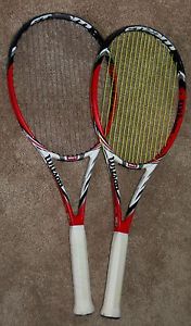 TENNIS RACQUETS  2 X WILSON STEAM 99S