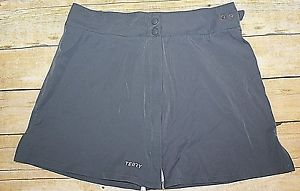 Terry Cycling Skirt Women's Medium Gray Athletic Skirt