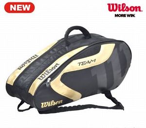 From Japan 2016 Wilson Tennis Racket Bag Team J 6PACK For Tennis 6 Rackets New