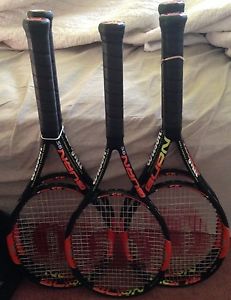 Wilson Burn 95 Tennis Racket Grip size 4 1/4