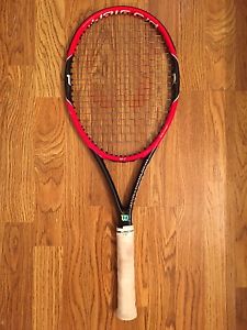 Wilson Pro Staff 97 Tennis Racquet, 4 3/8