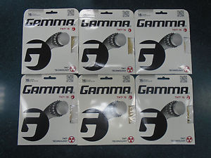 6 Gamma TNT2 16g Tennis String