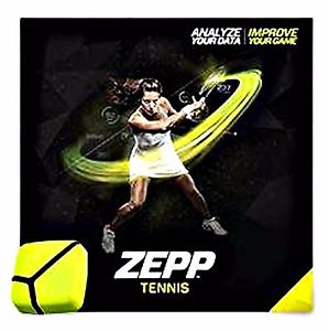 Zepp Tennis Swing Analyzer 3D Swing Technology/Sensor, Charger, and Flex Mount