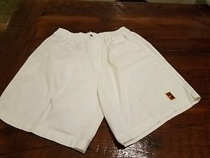 Mens Medium Nike  vintage Tennis shorts white