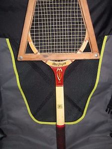 Macgregor Tennis Vtg racket Wooden  MASTER- RARE collectors treasure-FREE SHIP!!